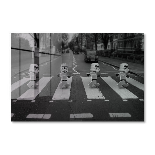 Stormtroopers Abbey Road Acrylic Art Print