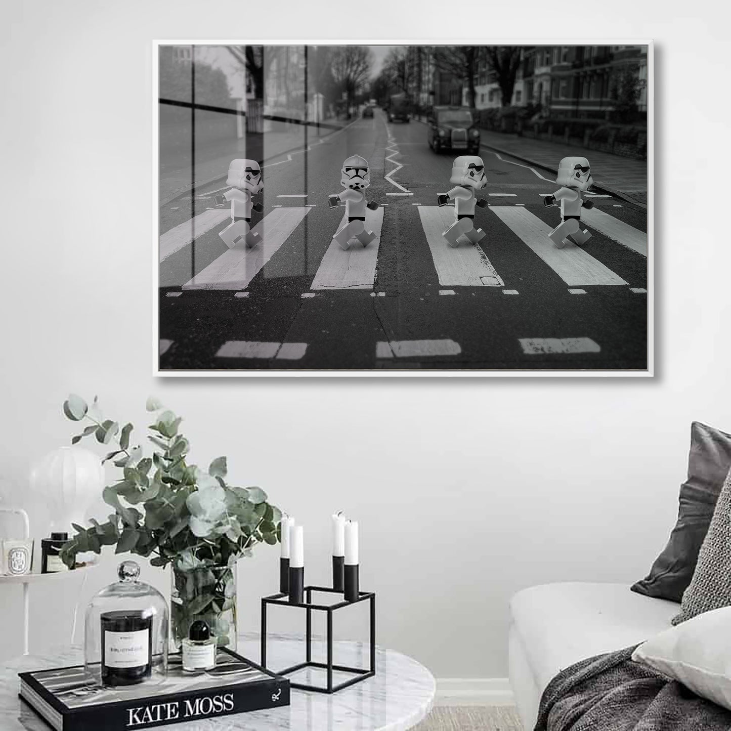 Stormtroopers Abbey Road Acrylic Art Print