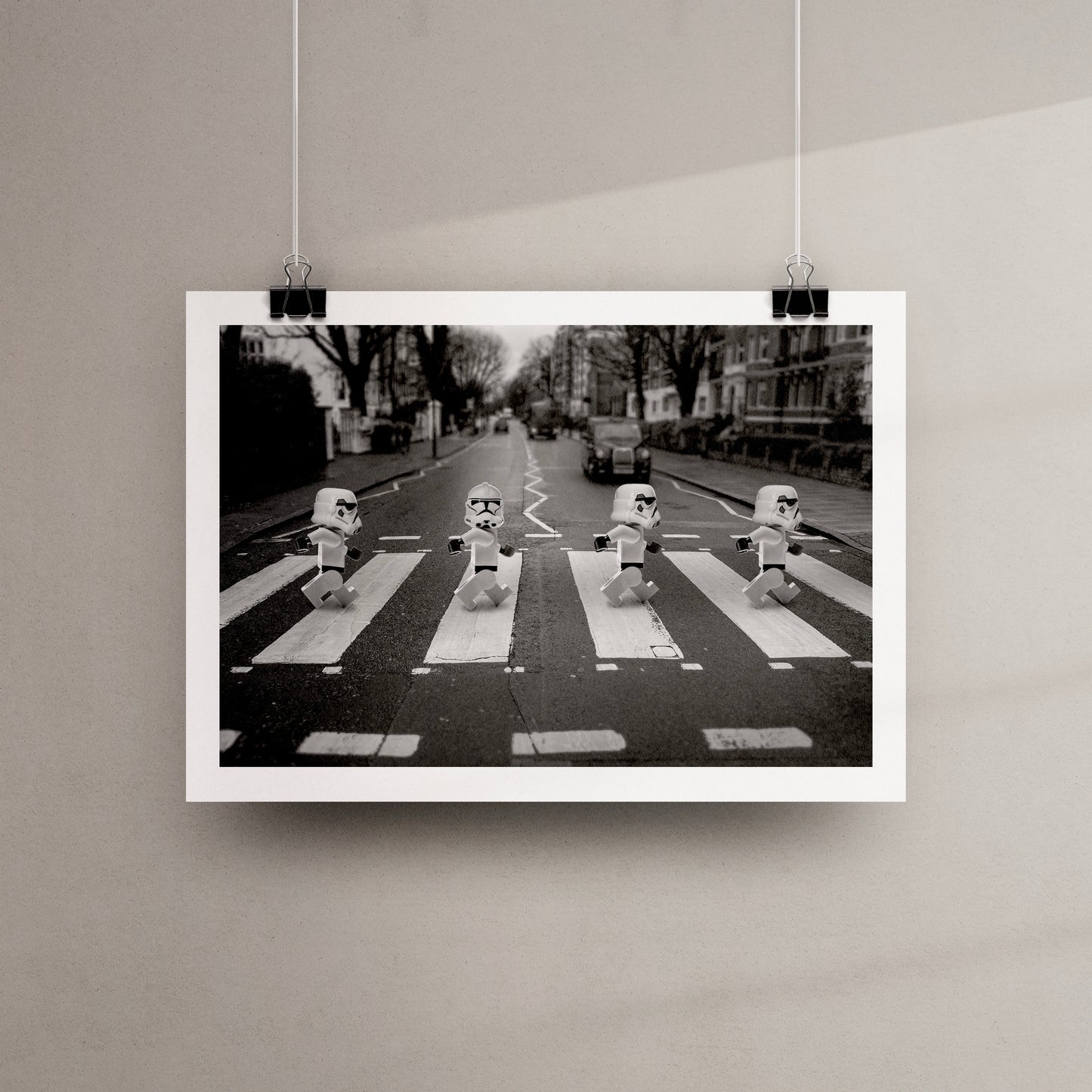 Stormtroopers Abbey Road Art Print