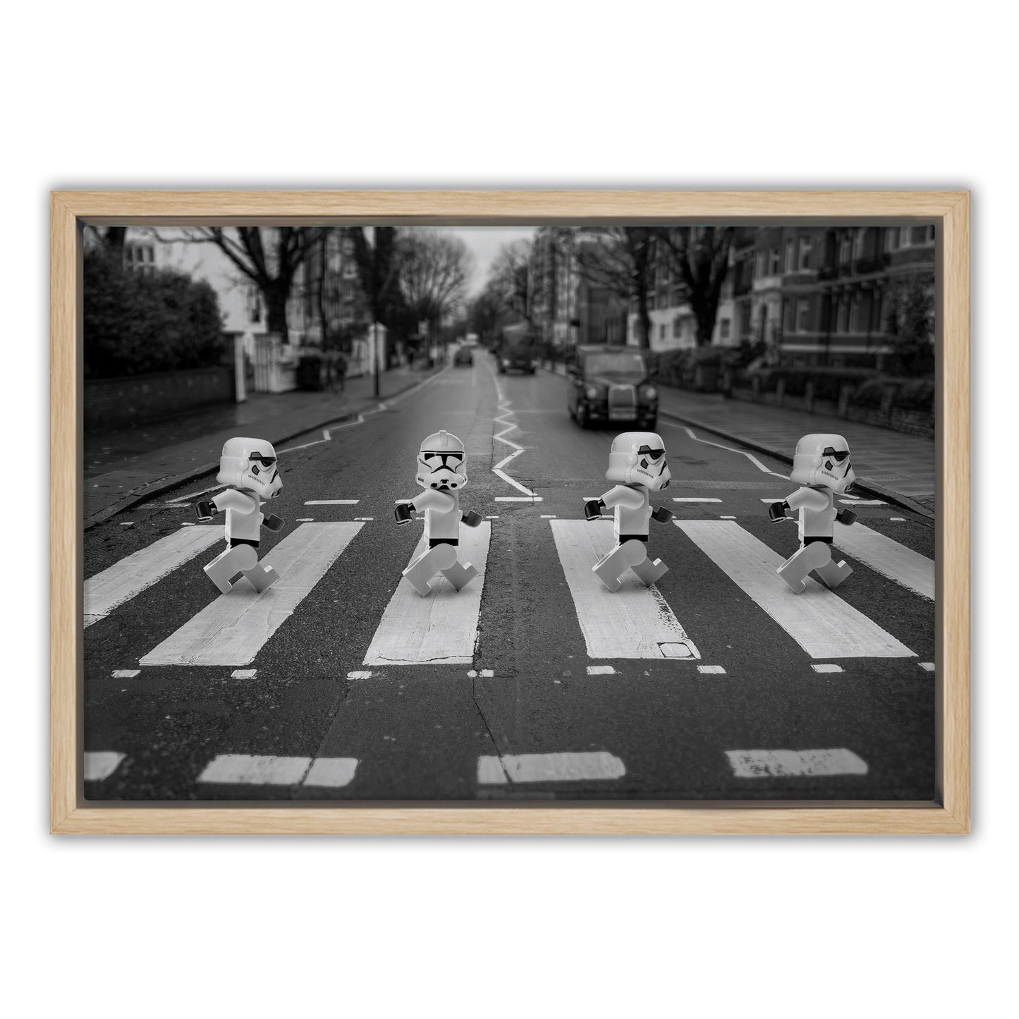 Stormtroopers Abbey Road Canvas Art