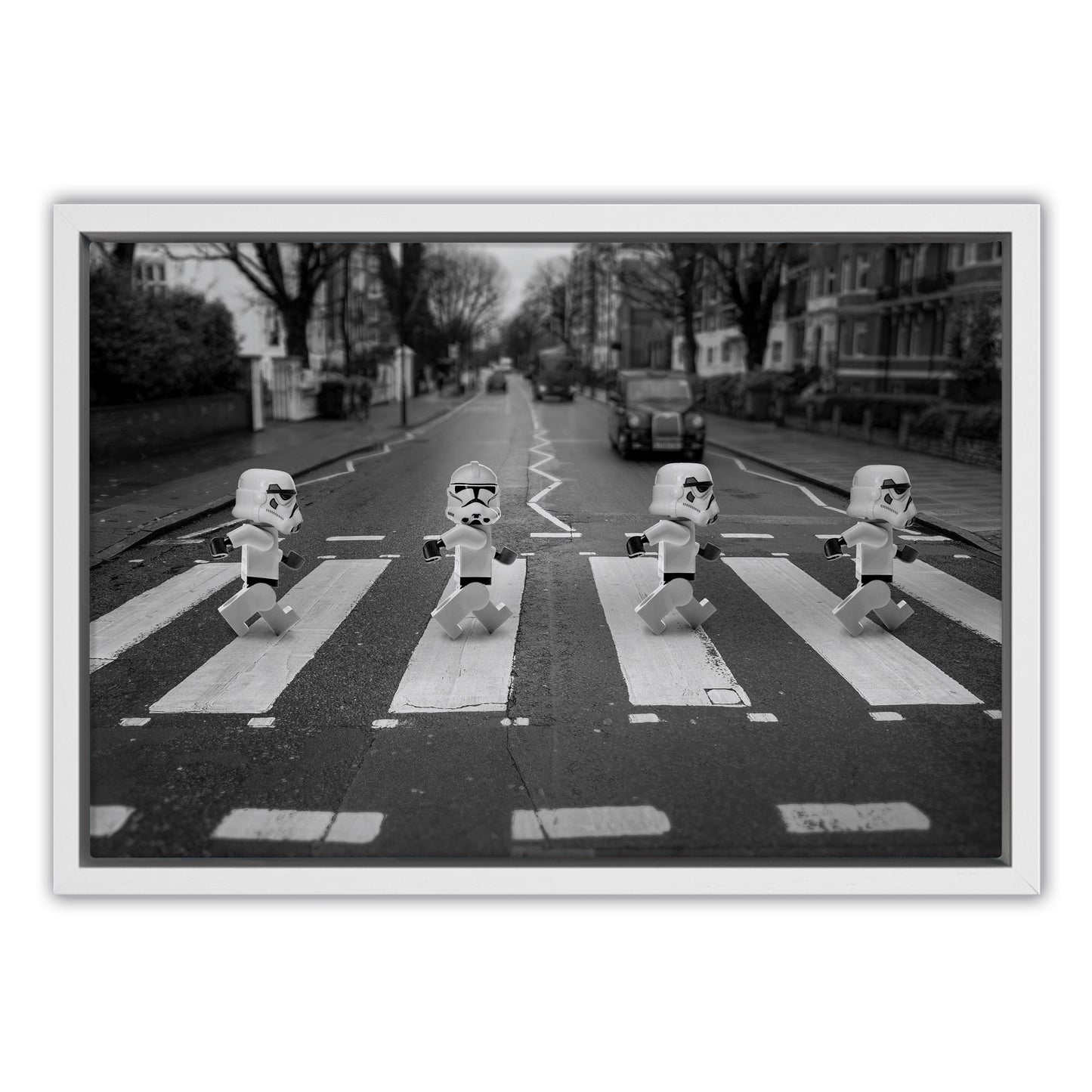 Stormtroopers Abbey Road Canvas Art