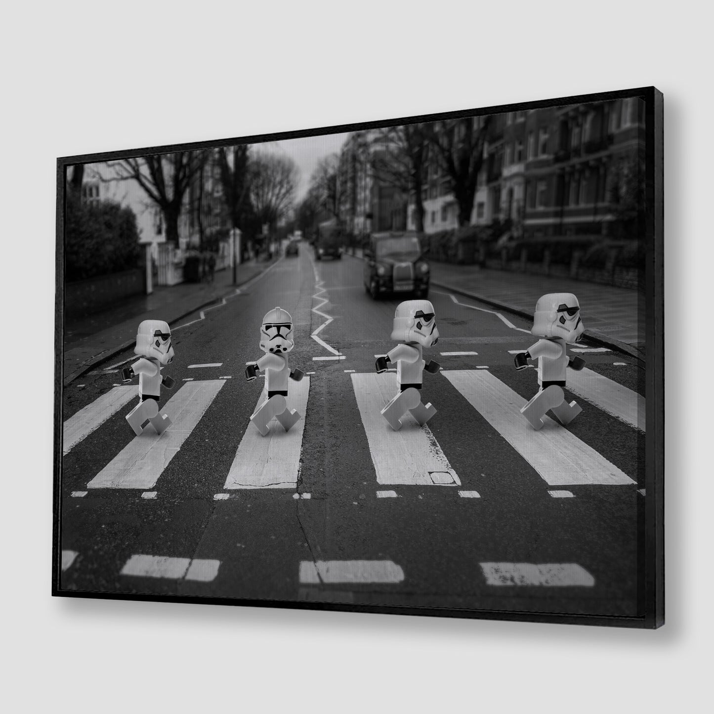Stormtroopers Abbey Road Canvas Art