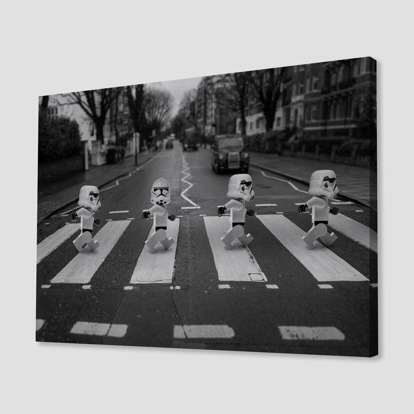 Stormtroopers Abbey Road Canvas Art
