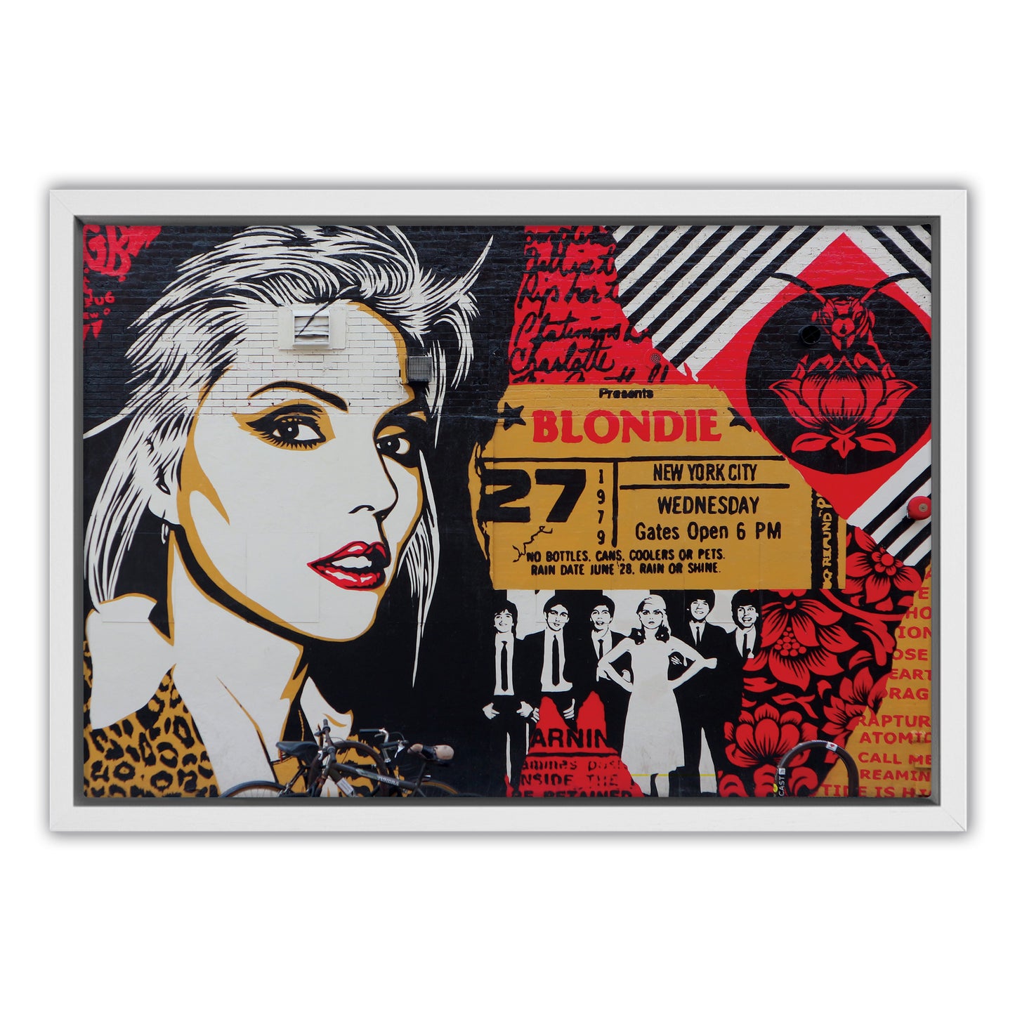 Blondie NYC 1979 Canvas Art Print