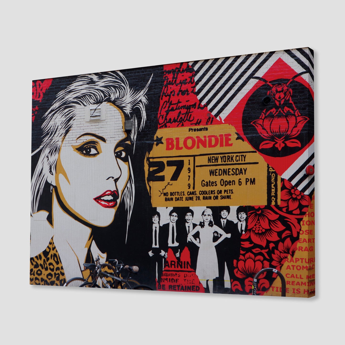 Blondie NYC 1979 Canvas Art
