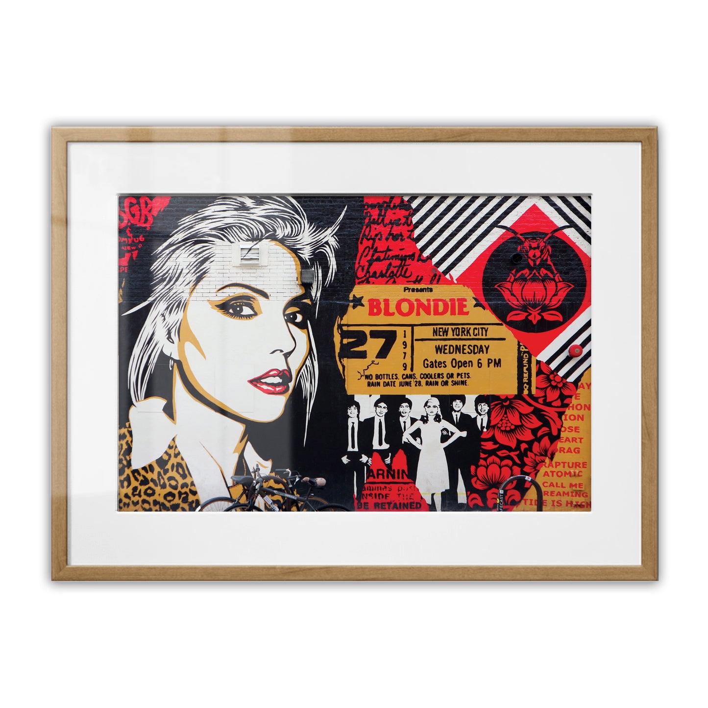 Blondie NYC 1979 Framed Art Print