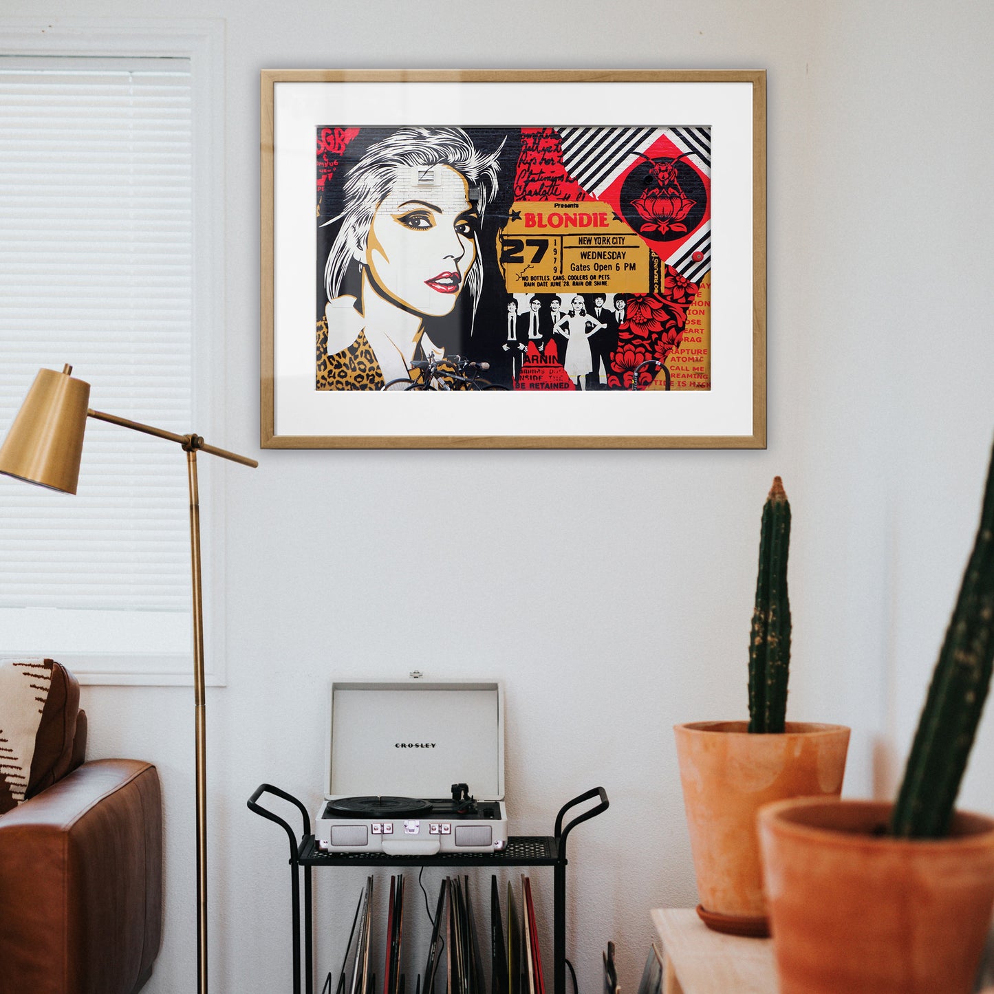 Blondie NYC 1979 Framed Art Print