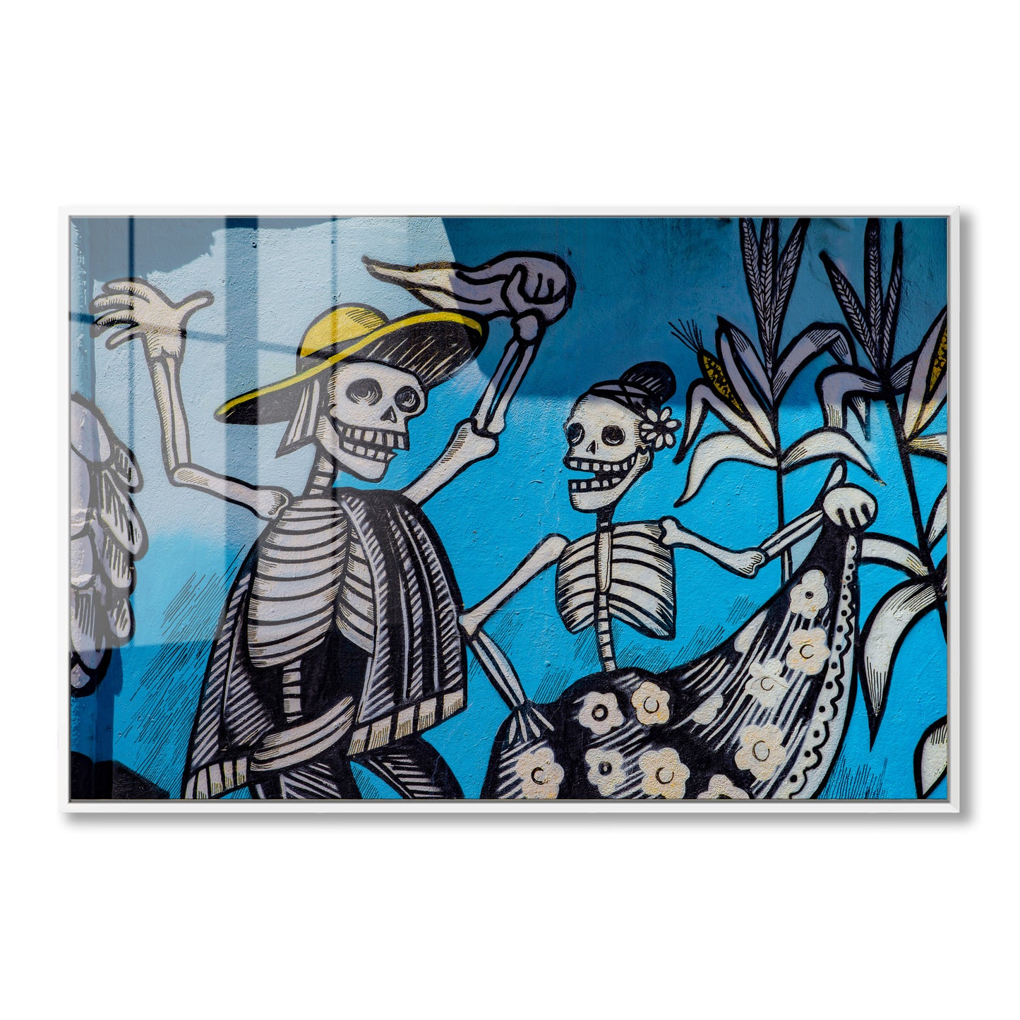 Dancing Bones Acrylic Art Print