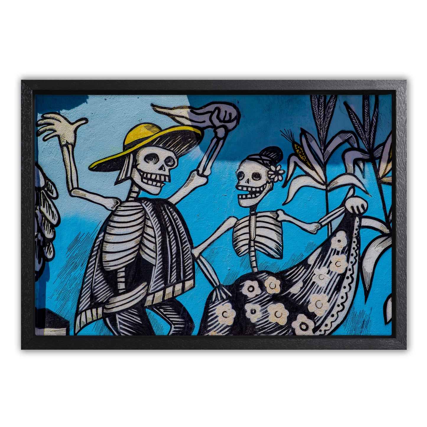 Dancing Bones Canvas Art