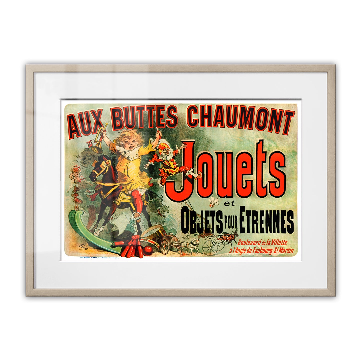 Friends Monica Jouets Poster Framed Art Print