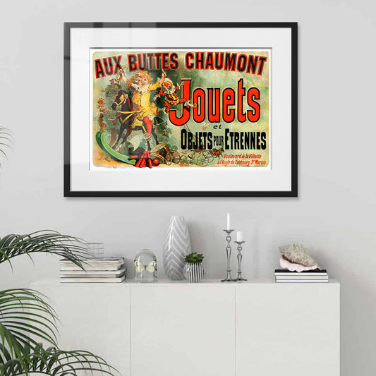 Friends Monica Jouets Poster Framed Art Print