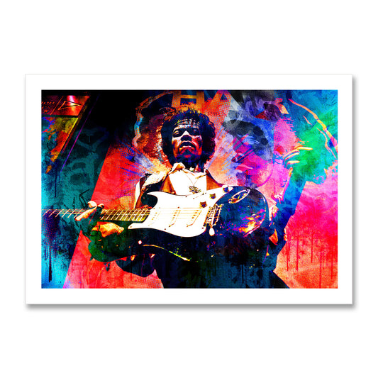 Jimi Hendrix Art Print