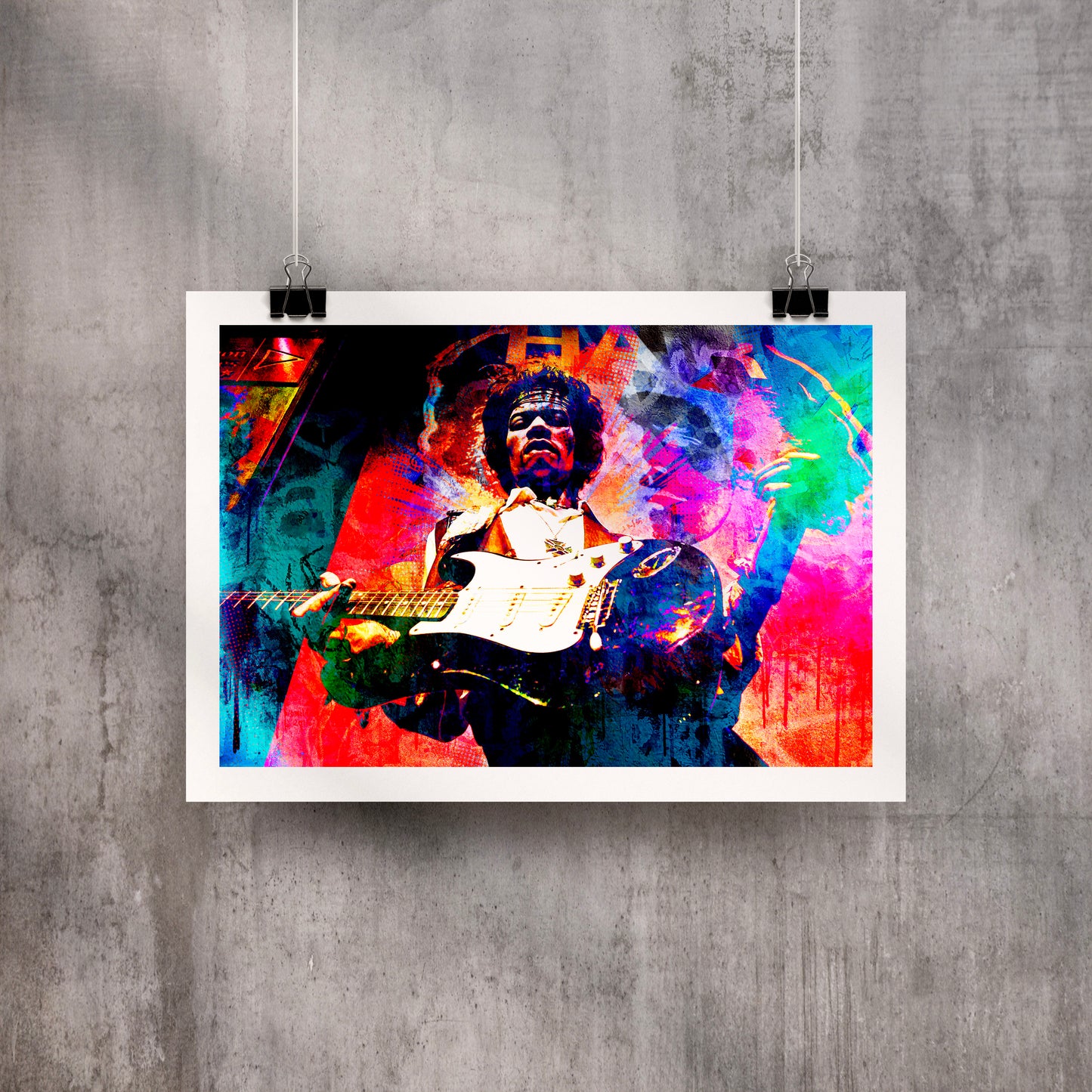 Jimi Hendrix Art Print