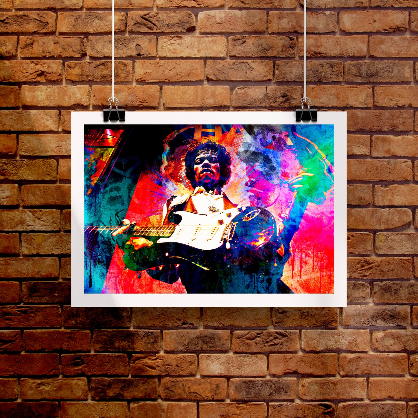 Jimi Hendrix Art Print