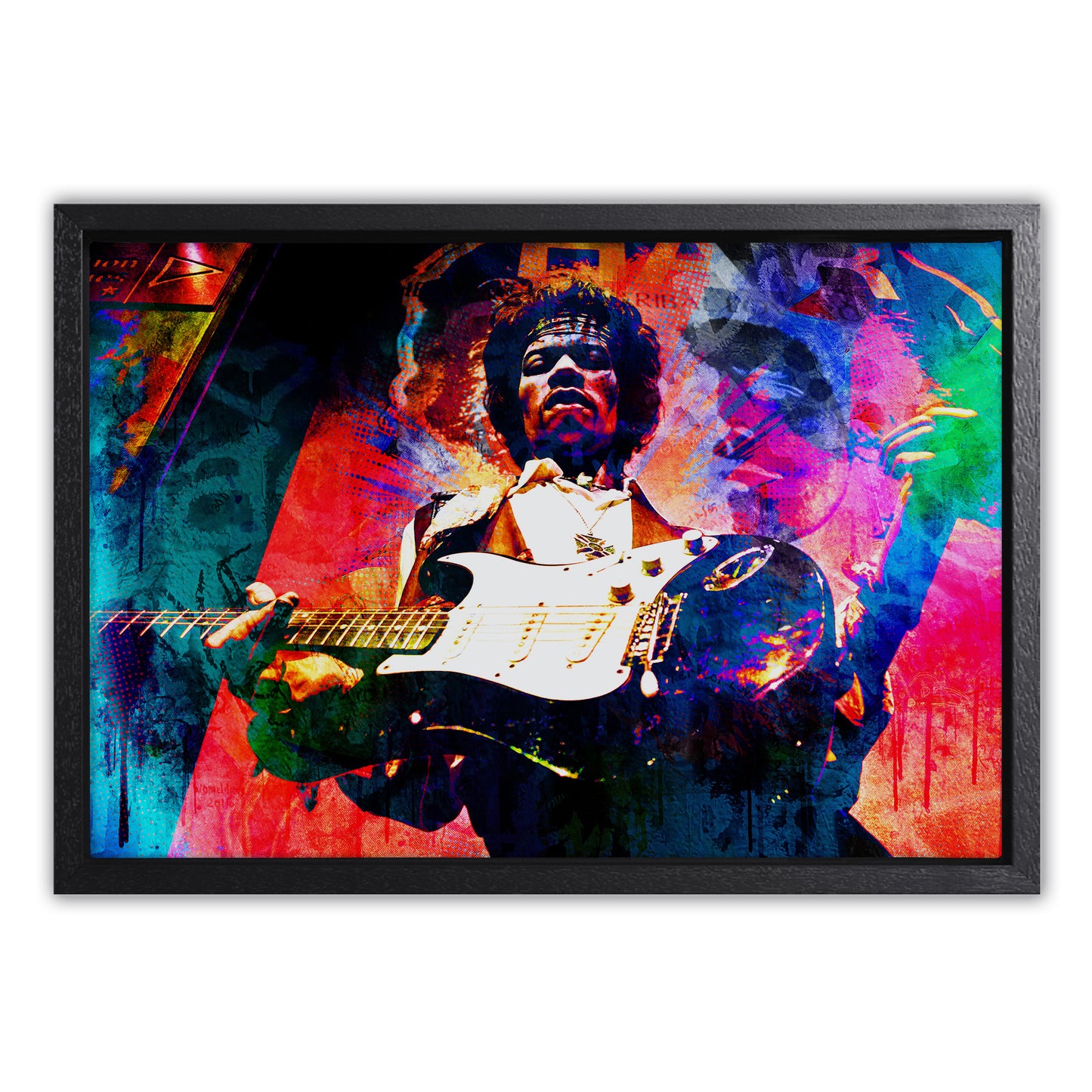 Jimi Hendrix Canvas Art