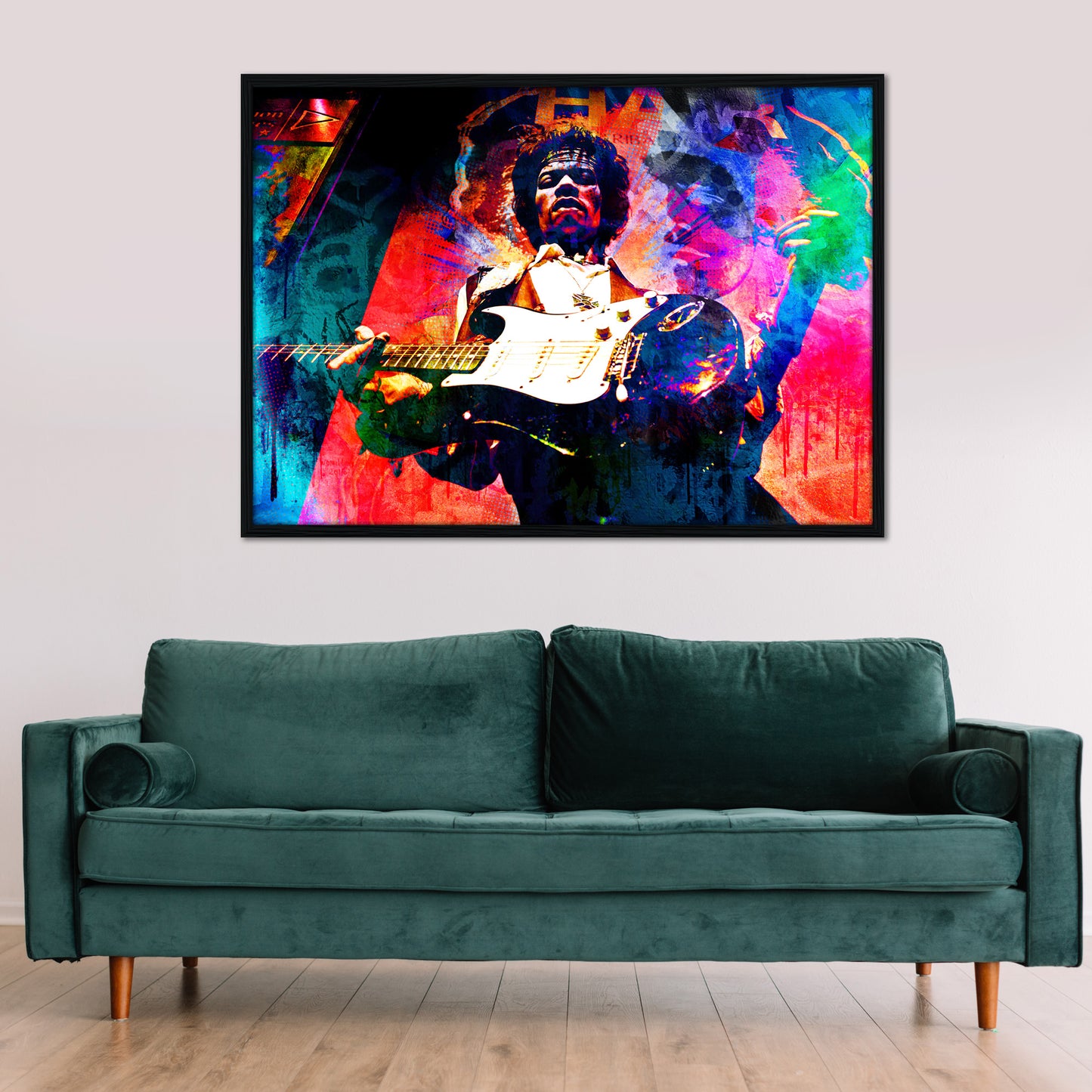 Jimi Hendrix Canvas Art
