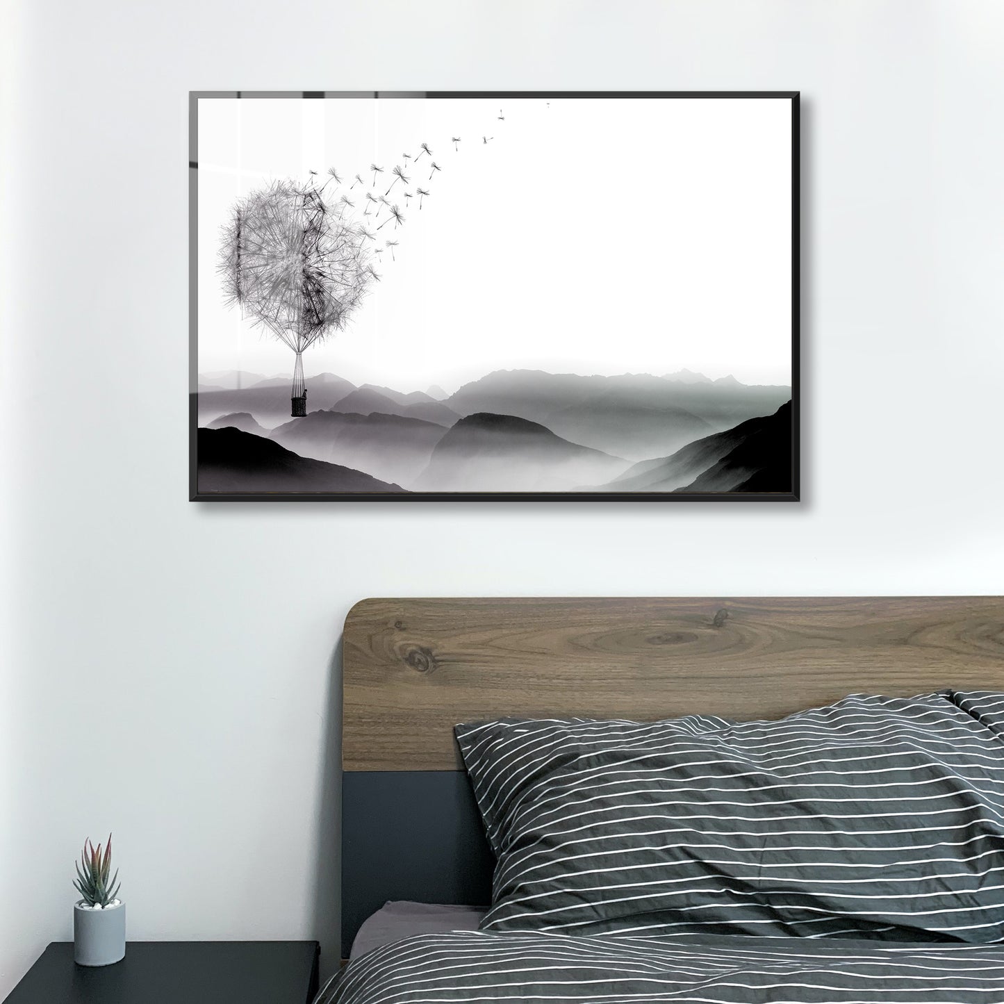 Air Dandelion Acrylic Art Print