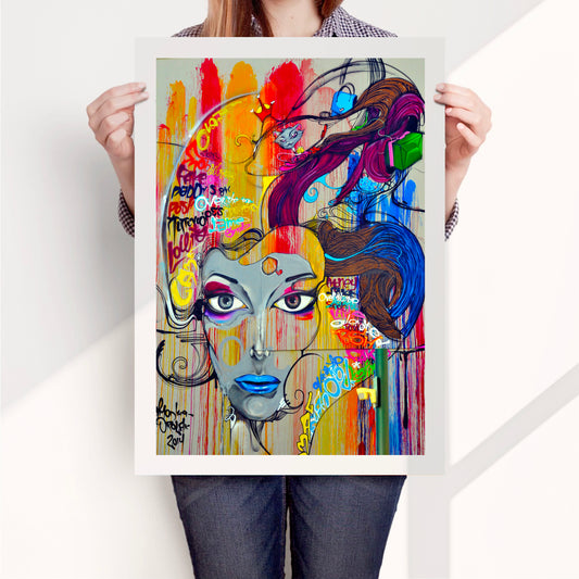 Fake Fashion Art Print