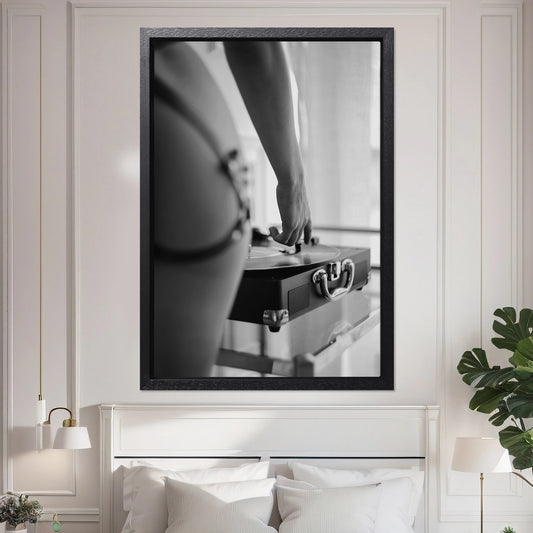 Slow Spin Canvas Art Print