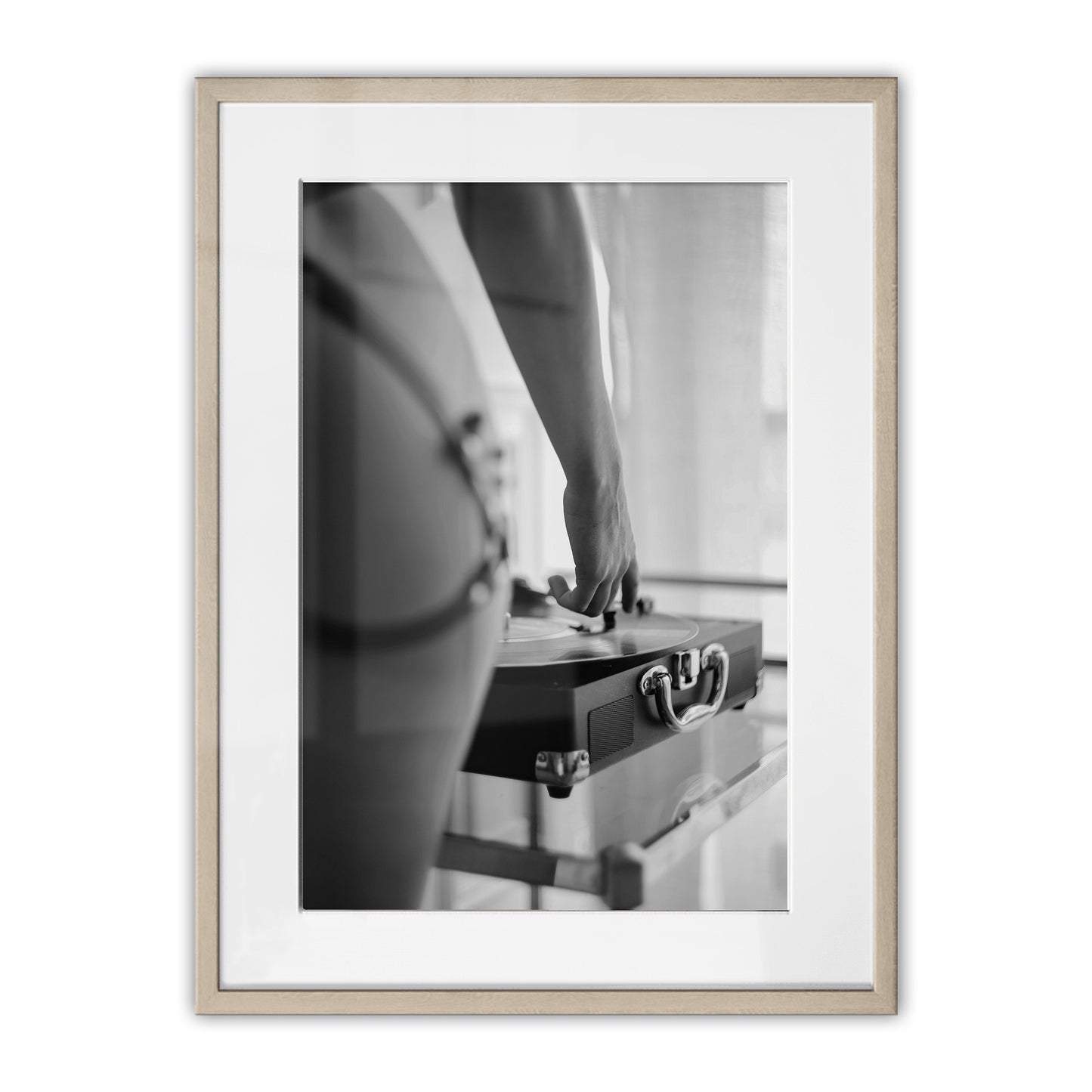 Slow Spin Framed Art Print
