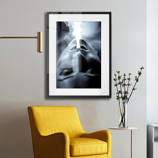 Slow Exhale Framed Art Print
