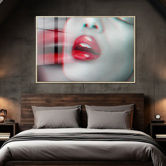 Glossed Breath Acrylic Art Print