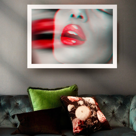 Glossed Breath Poster Print