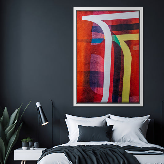 Urban Spectrum Abstract Canvas Art