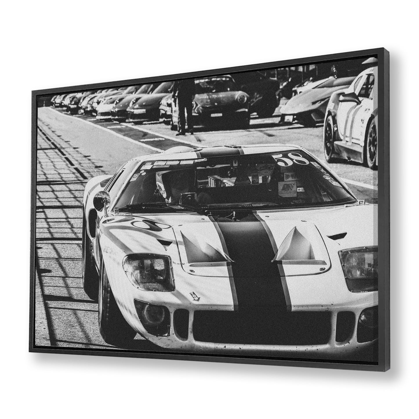 Racetrack White Ford GT