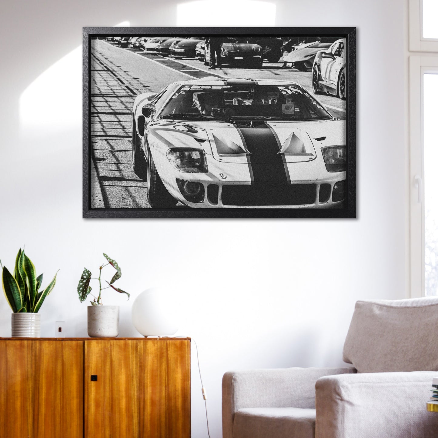 Racetrack White Ford GT