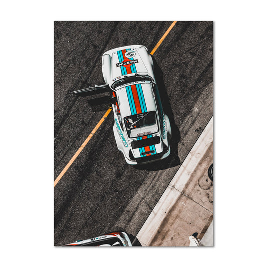 Porsche 911 Martini Canvas Art