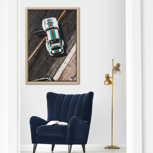 Porsche 911 Martini Canvas Art