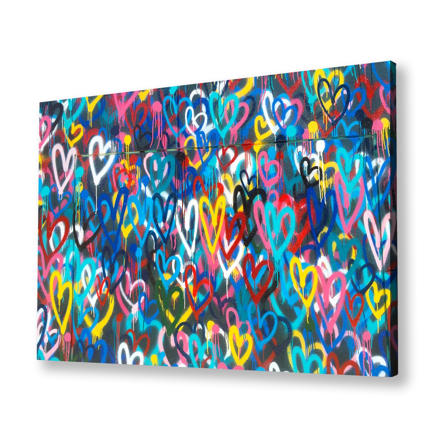 Love Hearts Canvas Art