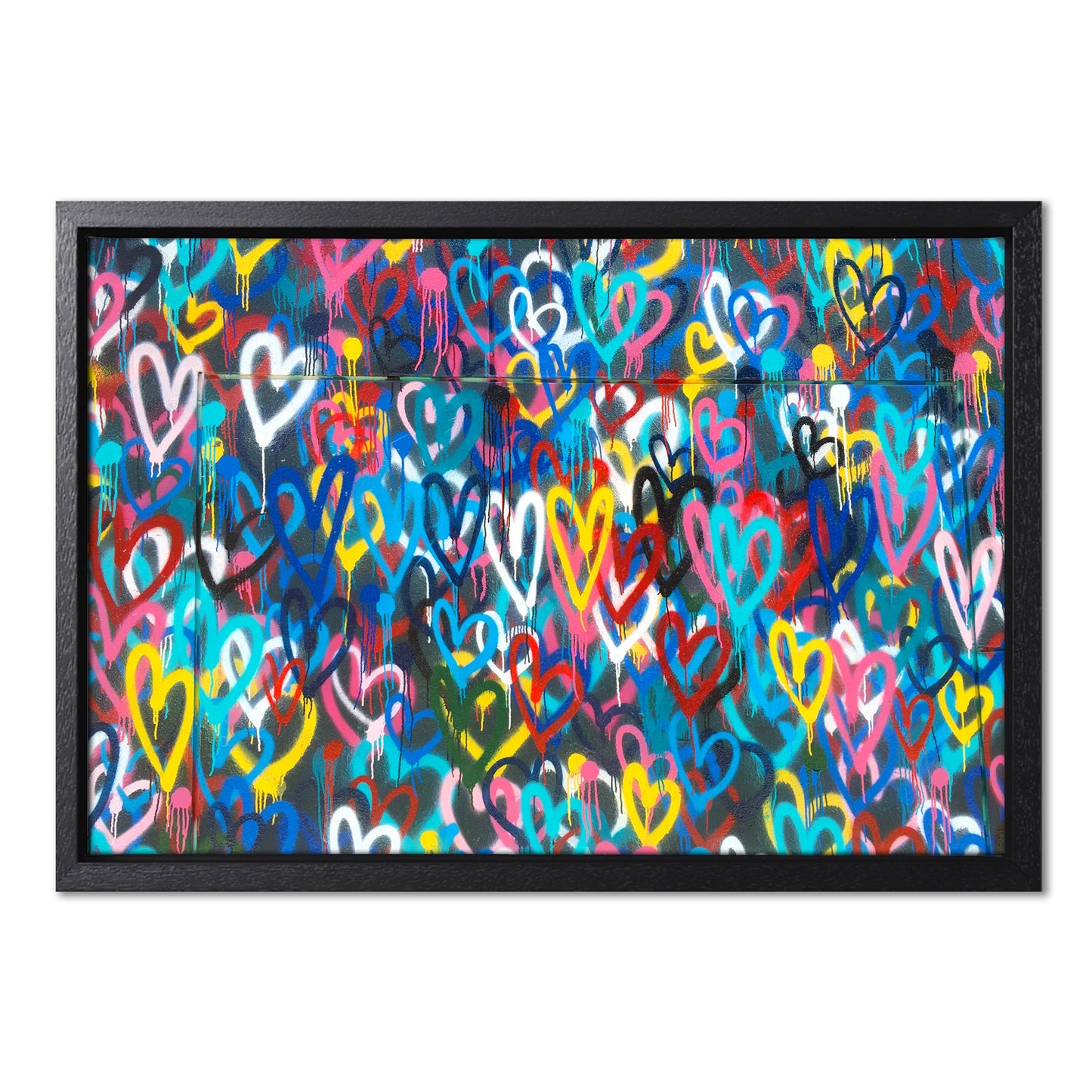 Love Hearts Canvas Art