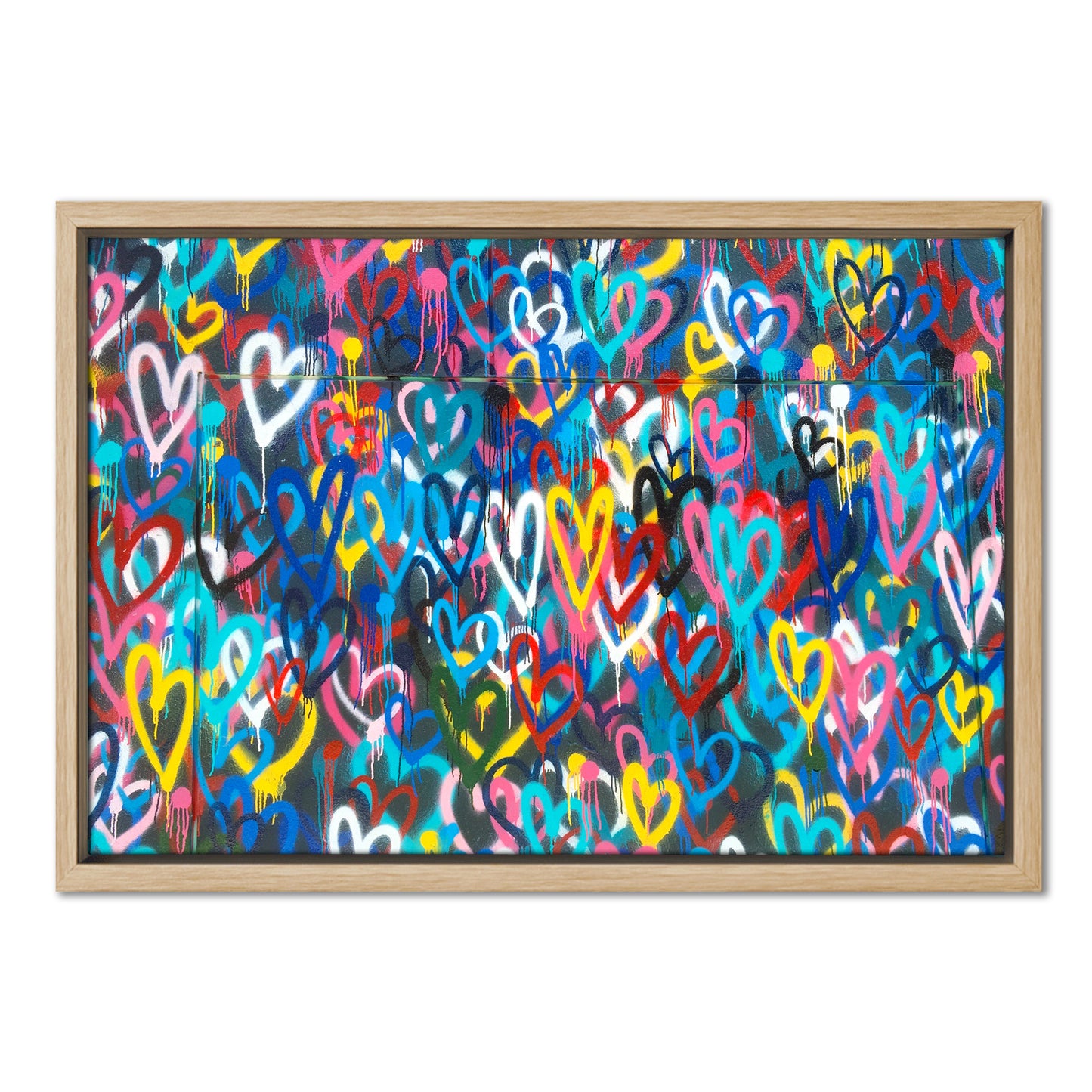 Love Hearts Canvas Art