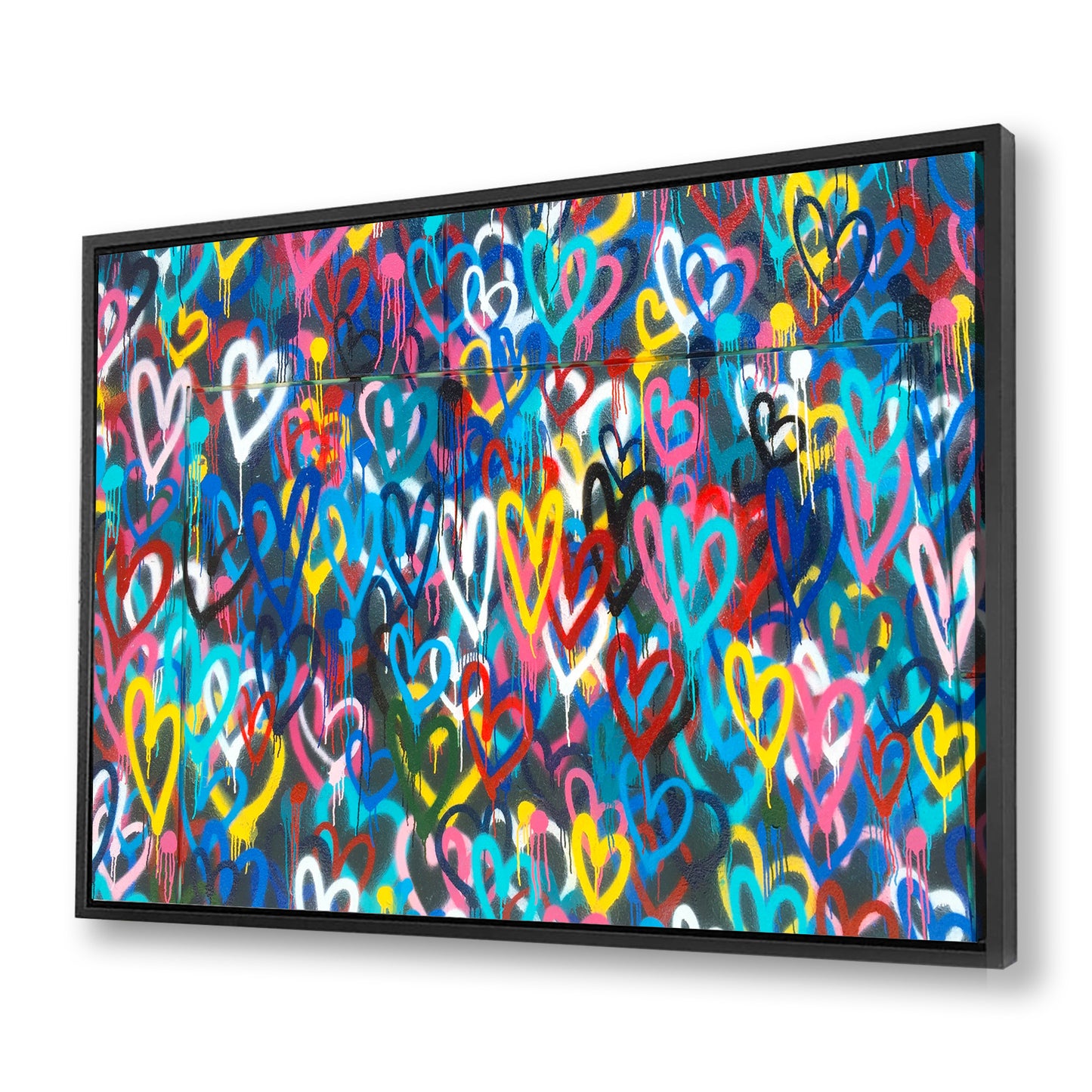 Love Hearts Canvas Art
