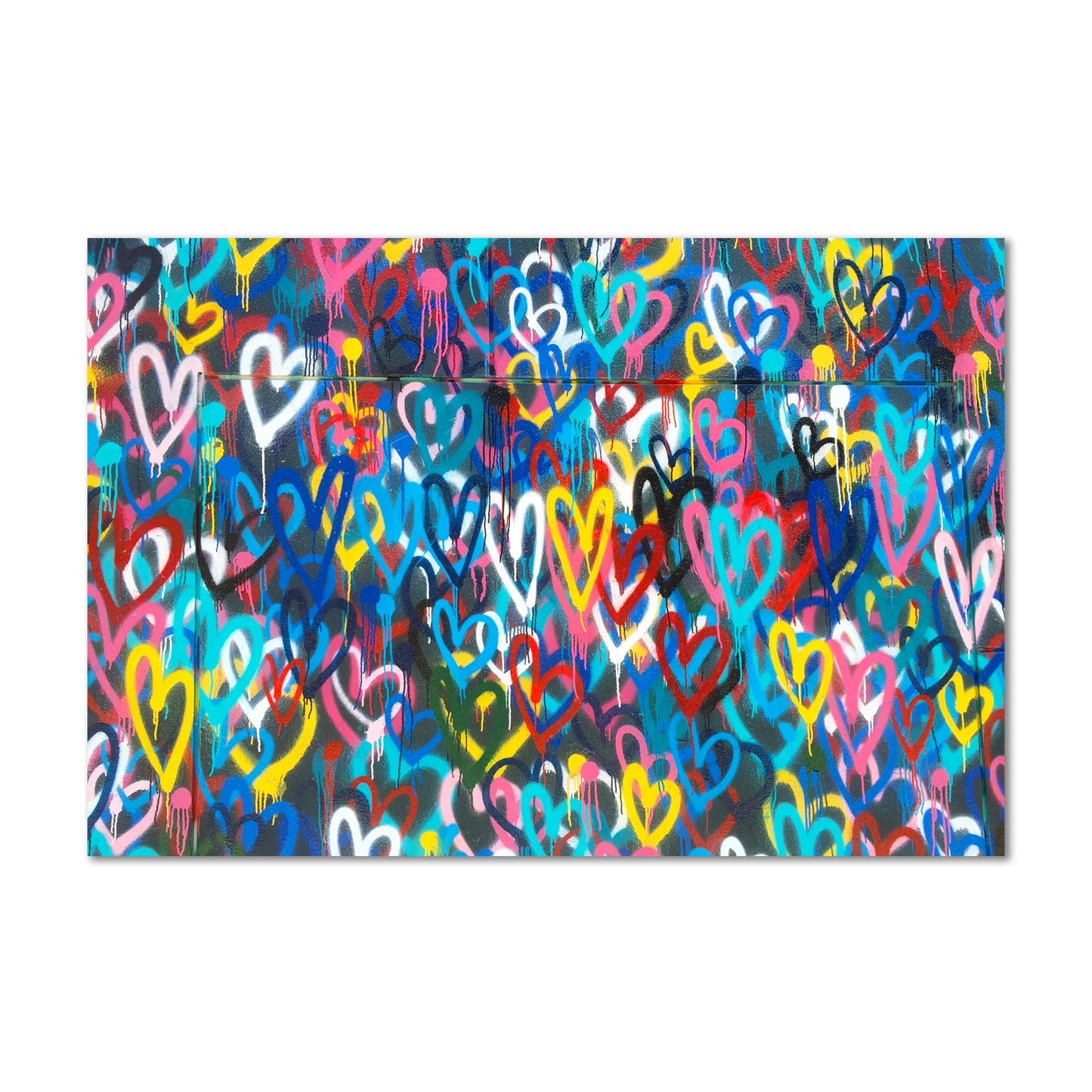 Love Hearts Canvas Art