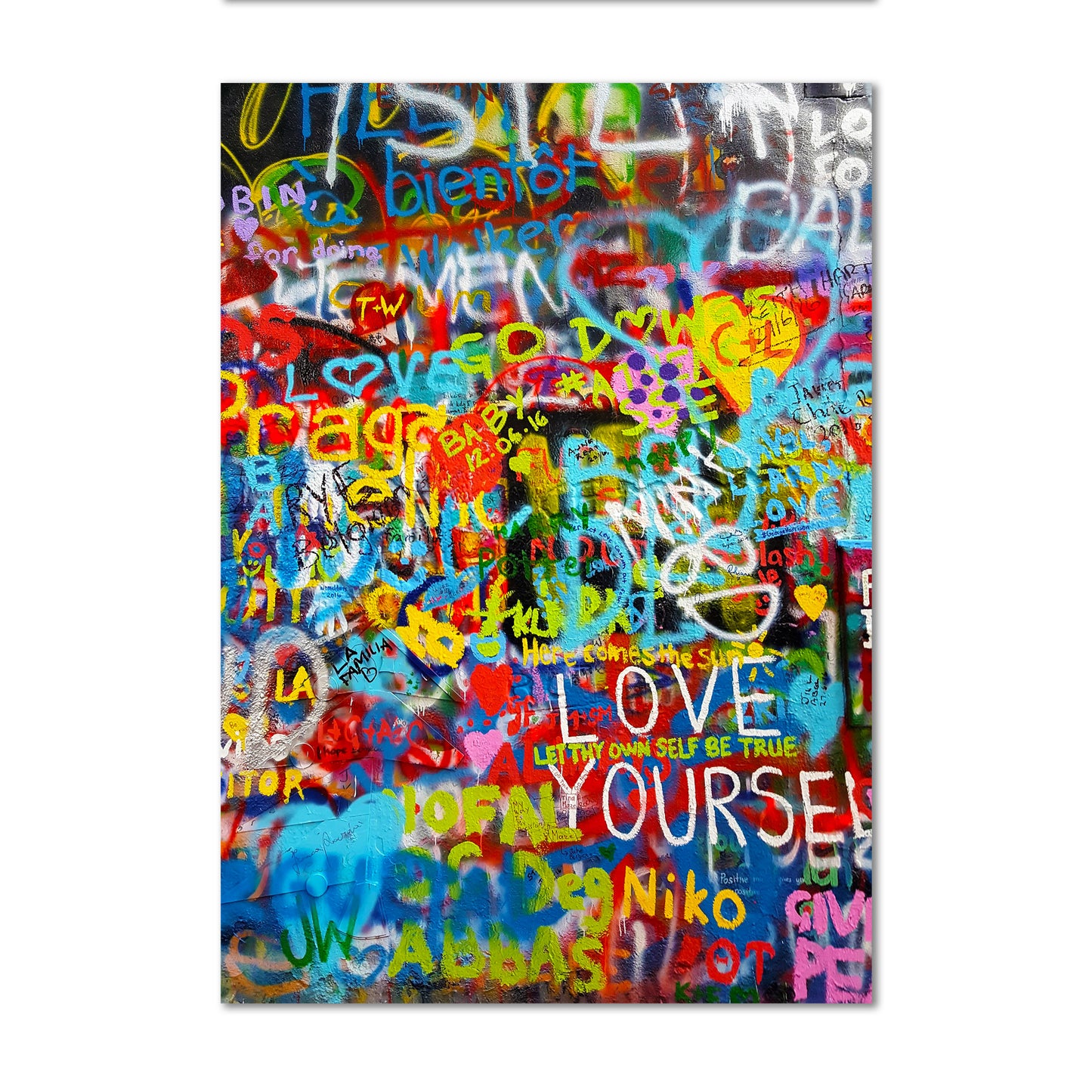 Love Yourself Graffiti