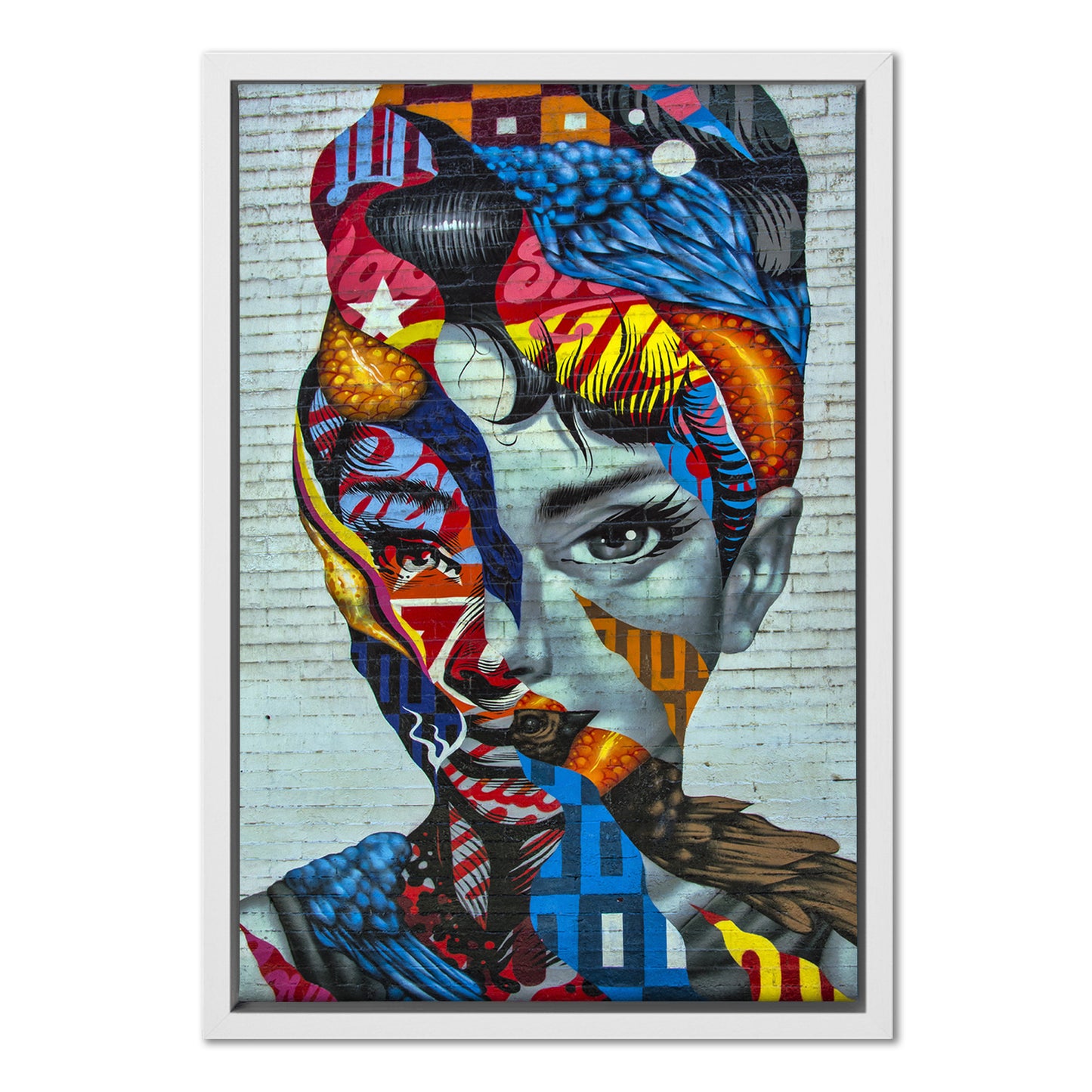 Audrey Hepburn Abstract