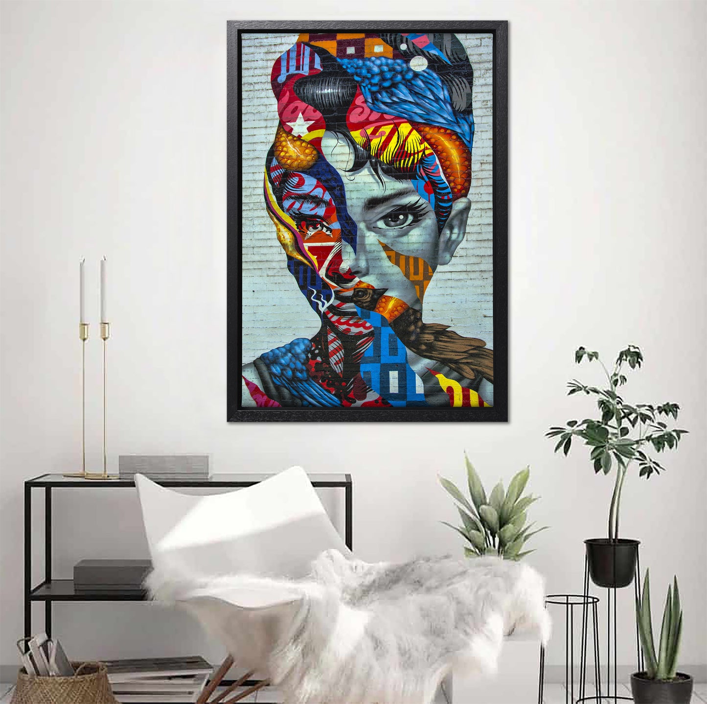 Audrey Hepburn Abstract