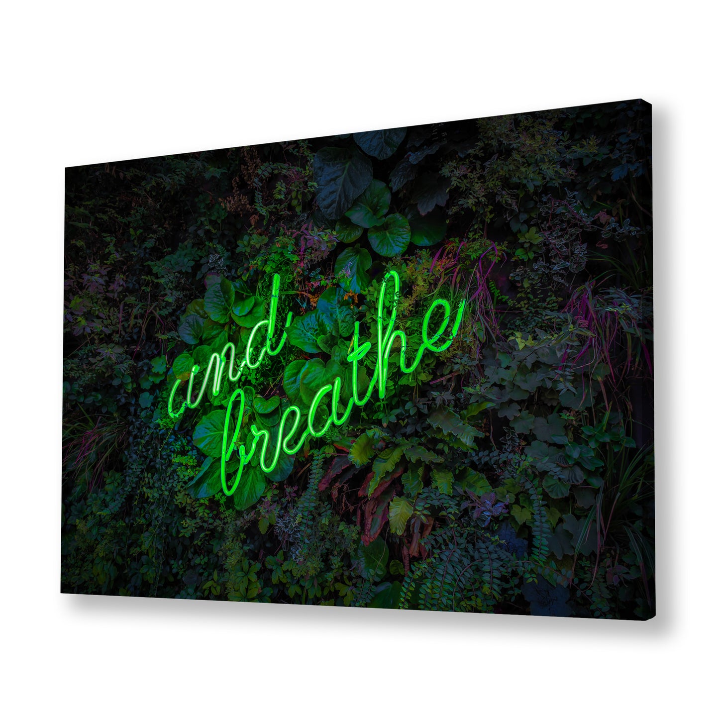 And Breathe Green Neon