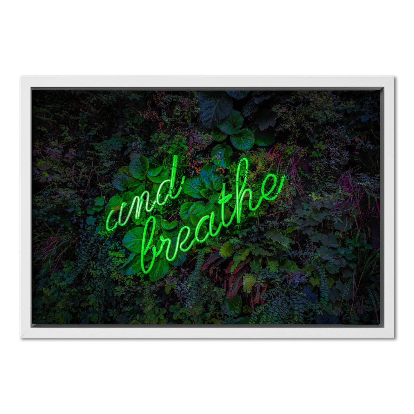 And Breathe Green Neon