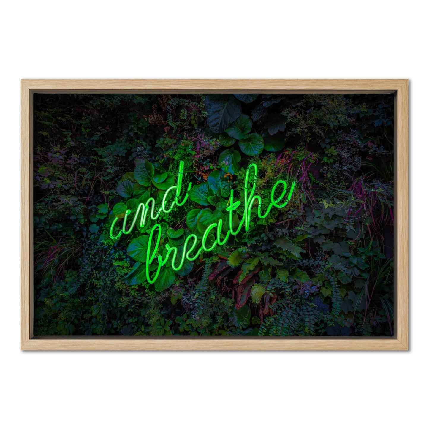 And Breathe Green Neon