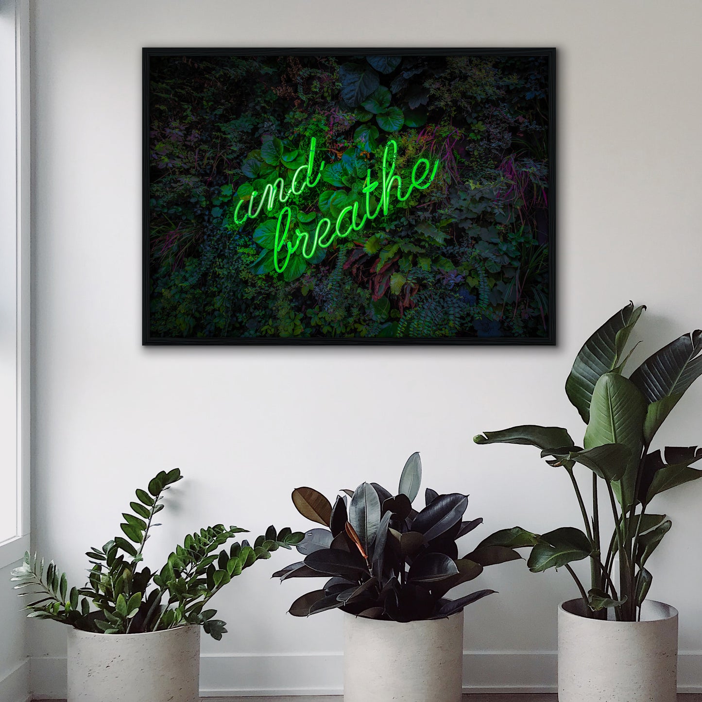 And Breathe Green Neon