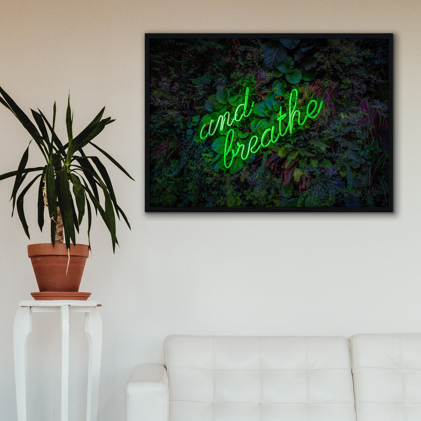 And Breathe Green Neon