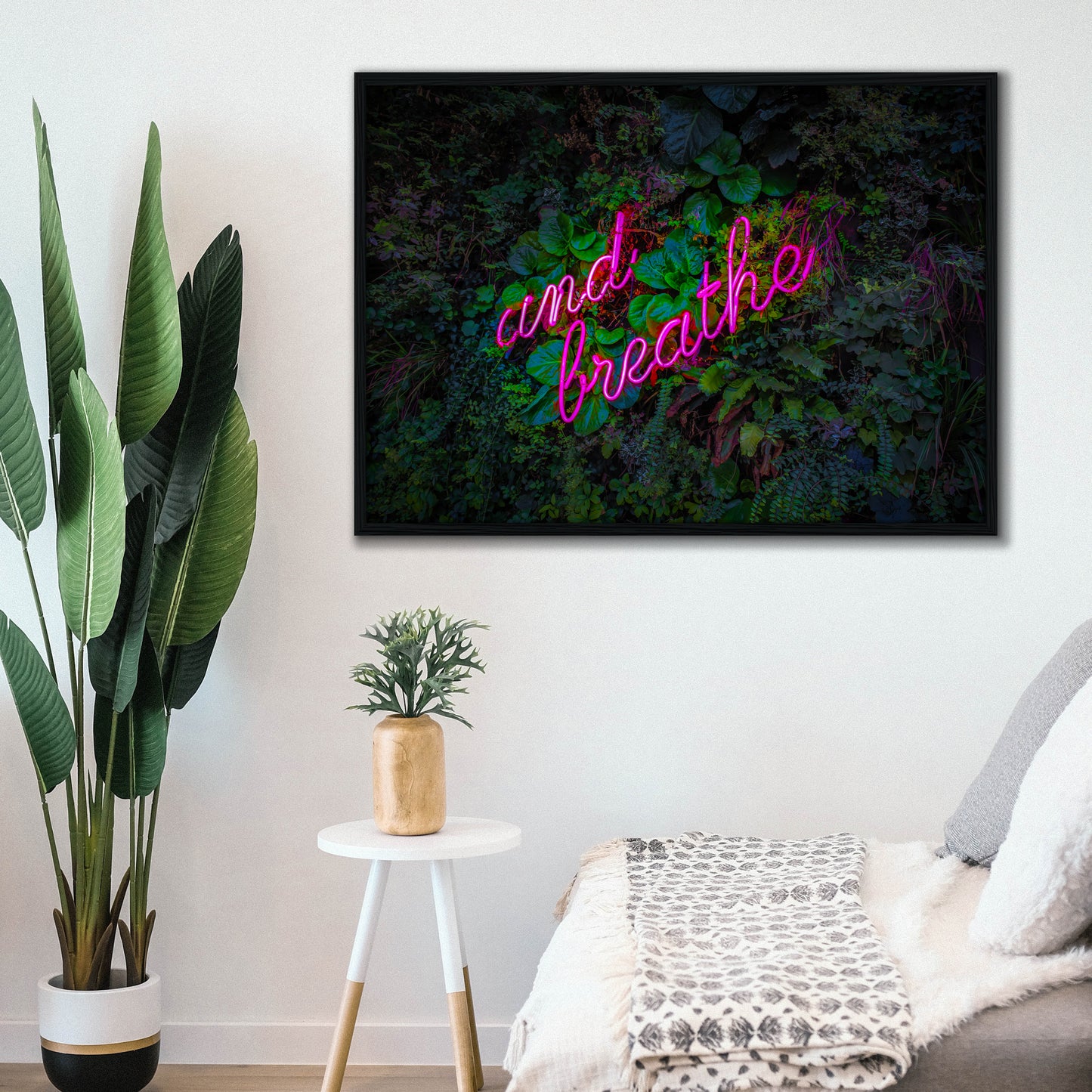 And Breathe Pink Neon