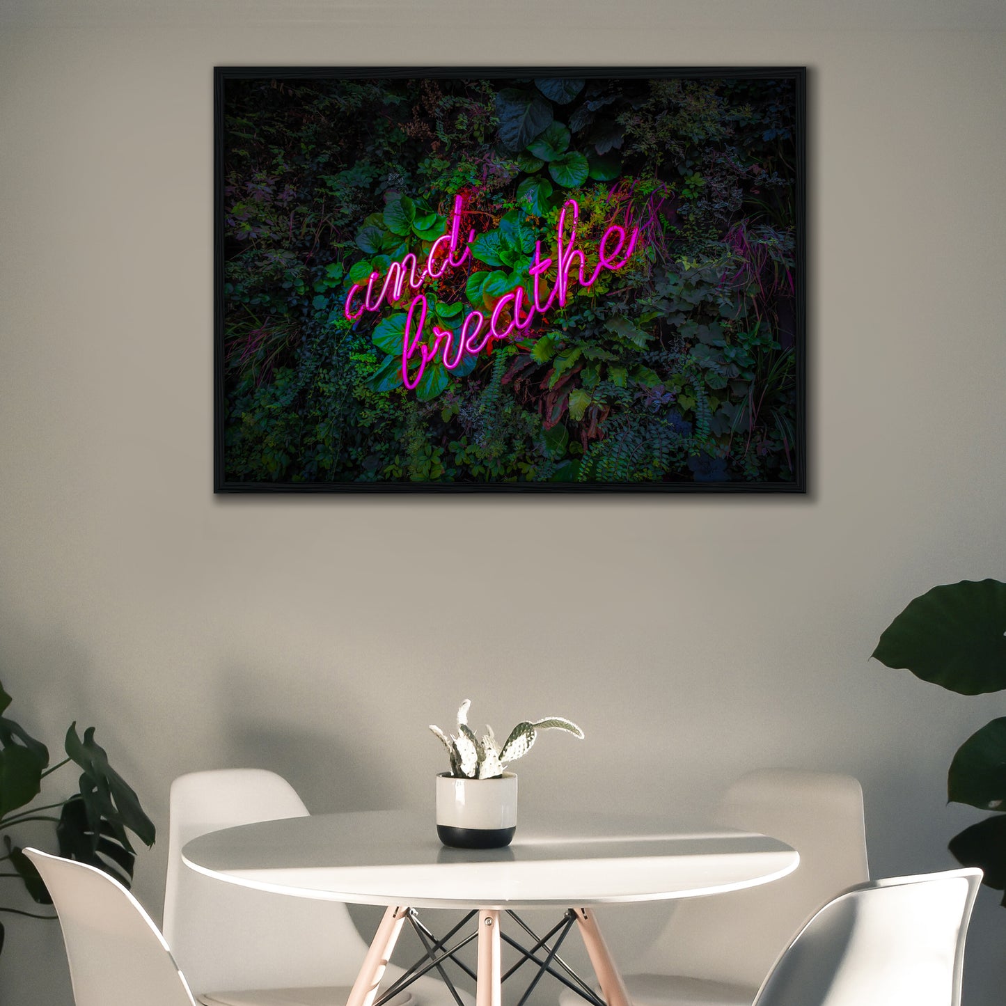 And Breathe Pink Neon