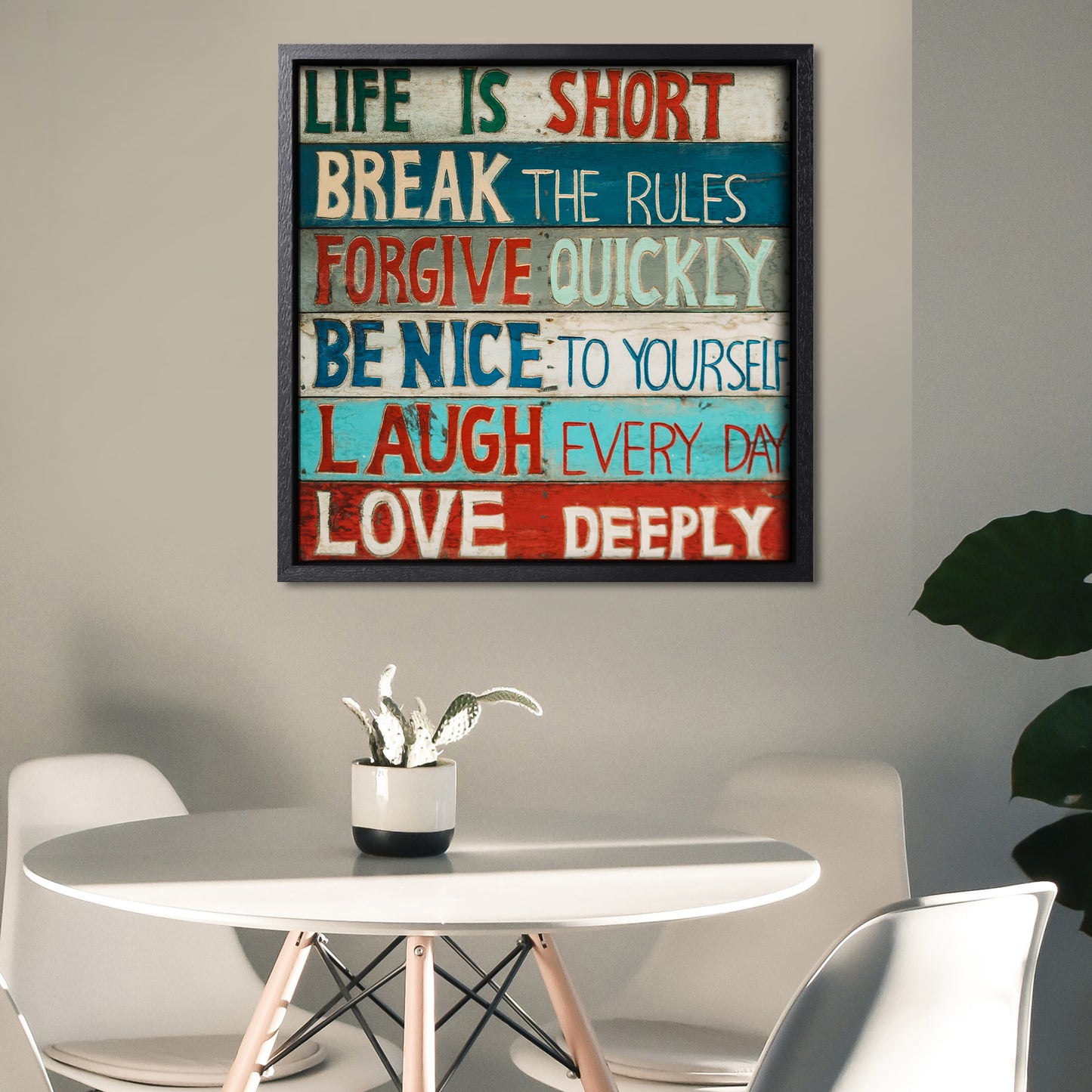 Life is Short Beach Sign