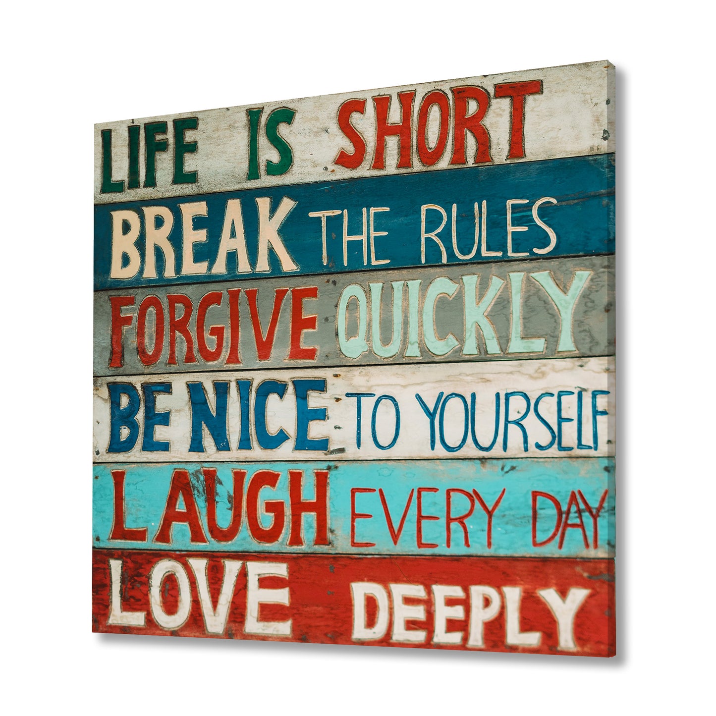 Life is Short Beach Sign