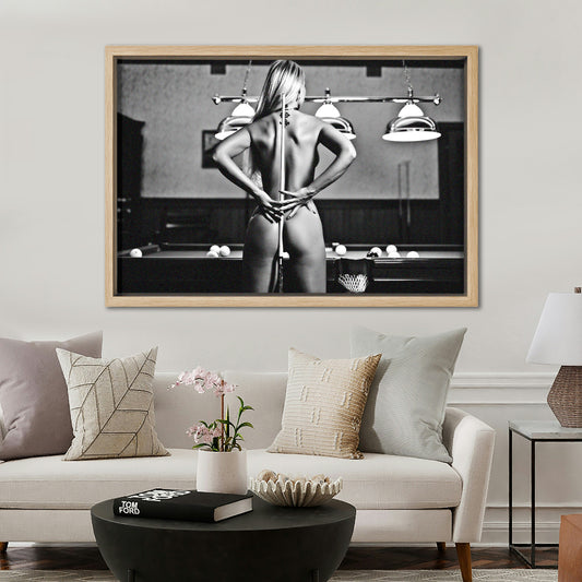 Cue the Game Canvas Art